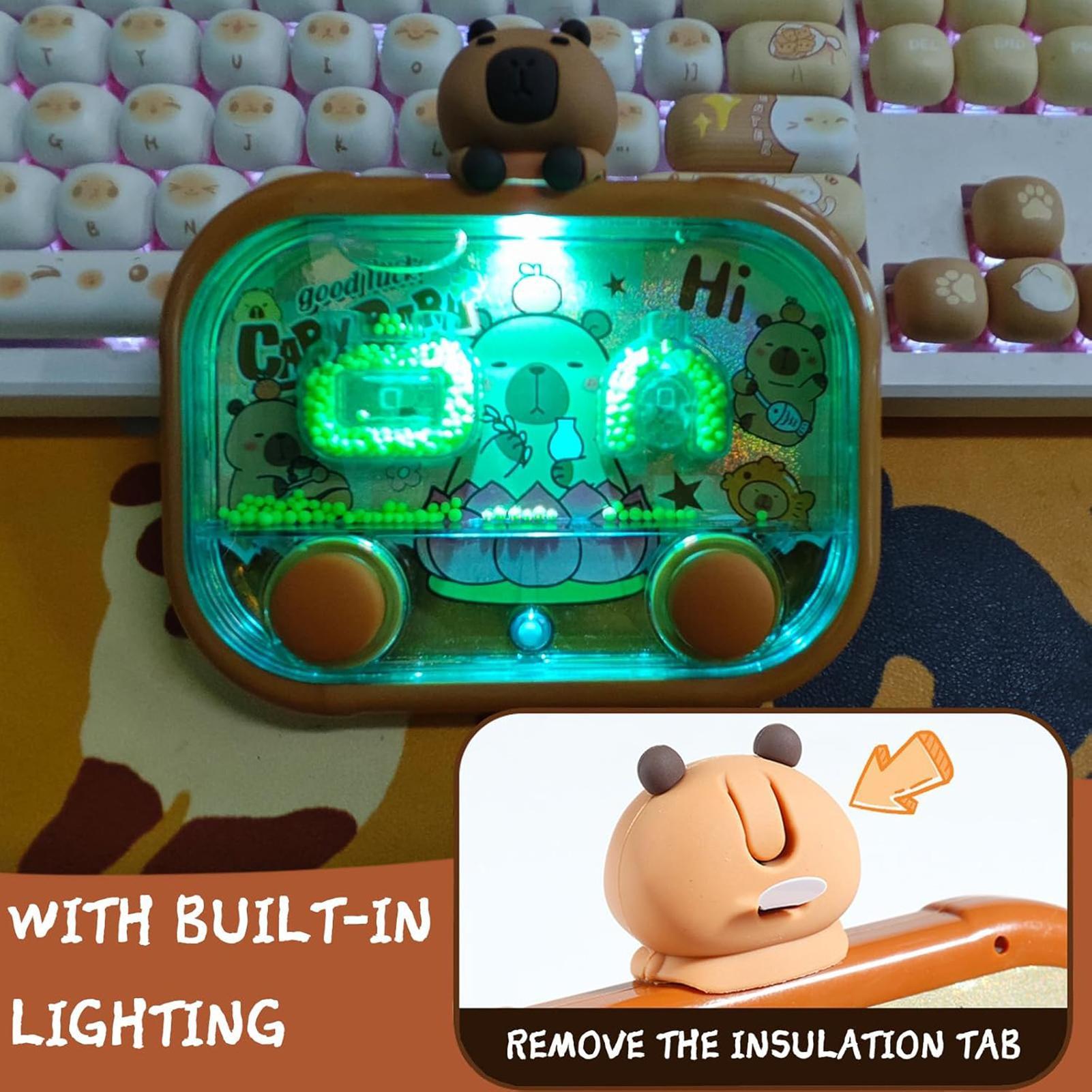 เกมน้ำแบบพกพา Capybara พร้อมไฟ - Party Games For Adults And Kids บทวิจารณ์และราคา